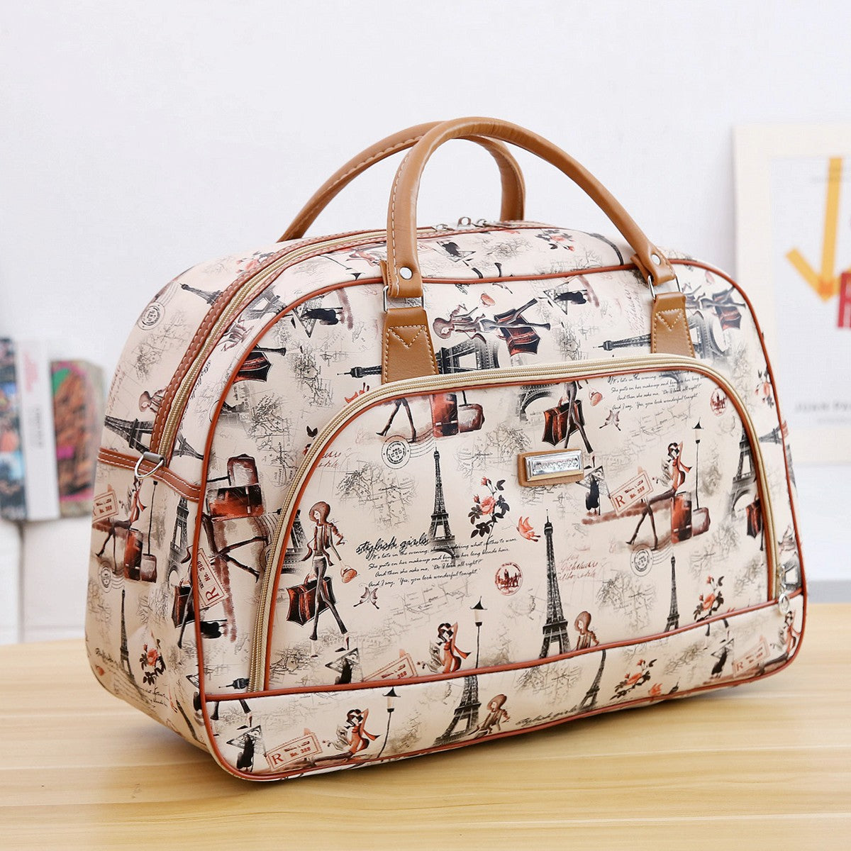 Hand travel bag duffel bag PU gift bag