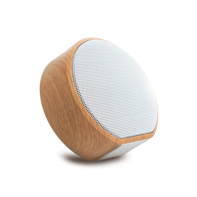 Mini Wood Bluetooth Speaker Portable Outdoor Wireless Support AUX TF - Minihomy