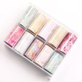 Nail Art Star Transfer Paper Set Nail Sticker