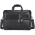 Genuine Leather 17-Inch Laptop Briefcase for Business Professionals - Minihomy