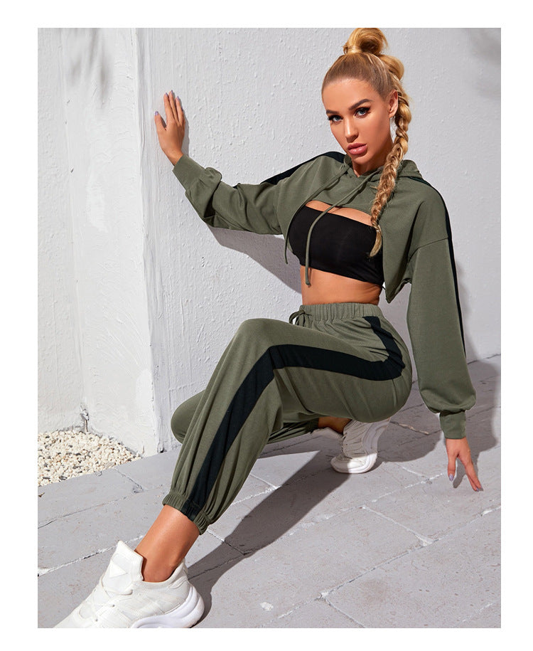 Gym Running Yoga Wear Loose Casual Sports Suit - Minihomy