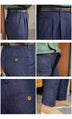 All-match Cotton Casual Denim High-waisted Pants - Minihomy