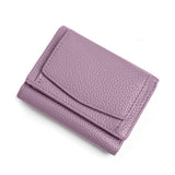 Minimalist And Creative Multi Card Mini Leather Wallet