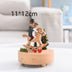 Music Boxes Innovative Rotating Musical Box Wooden Music Box Table Decoration - Minihomy