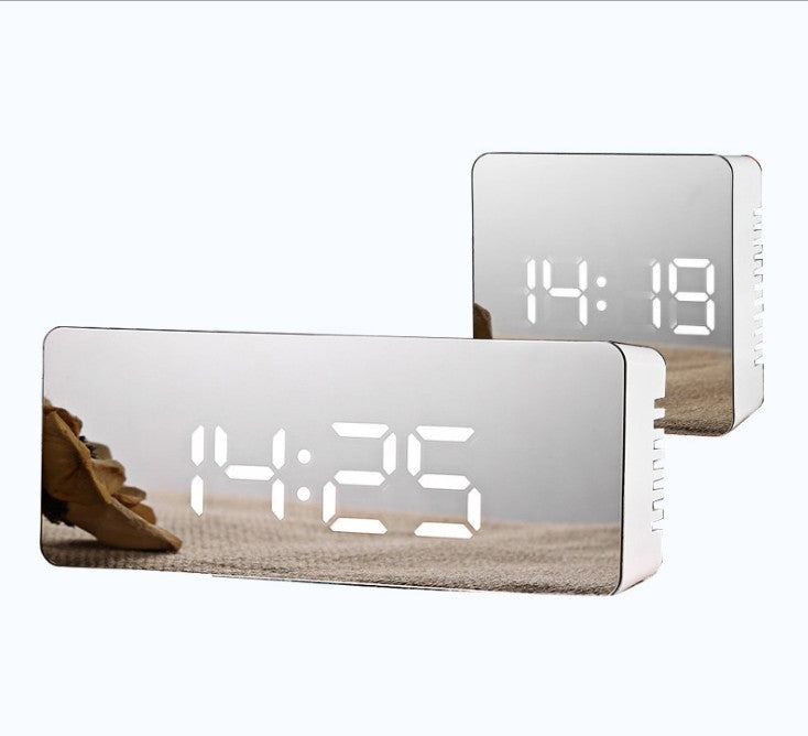 Digital LED multi-function mirror clock - Minihomy