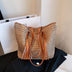 High-Grade Large-Capacity Woven Shoulder Bag for Women - Minihomy