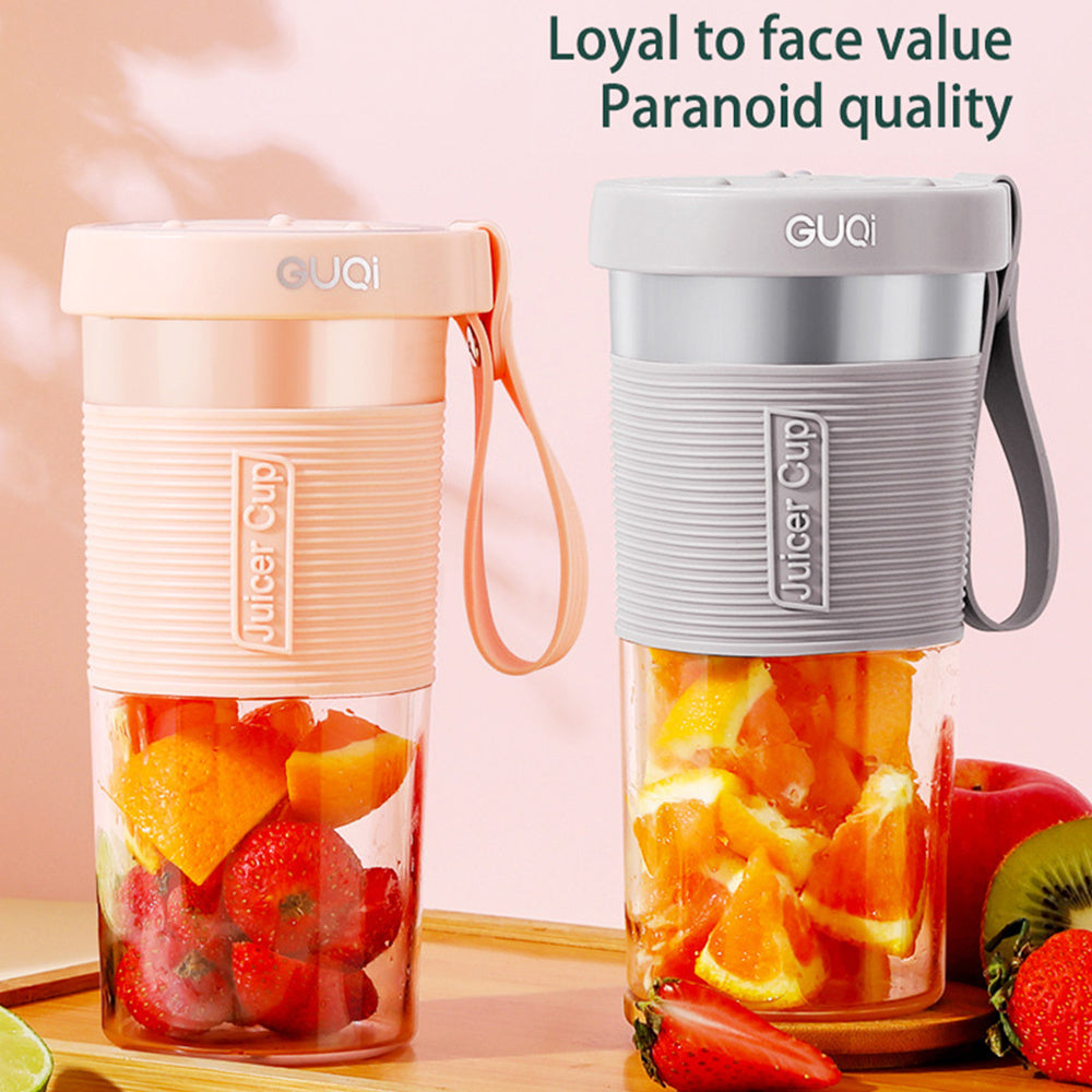 Portable Blender, USB Rechargeable Smoothie Maker, Fruit Juicer, Sports Bottle, Multifunction Blender - Minihomy