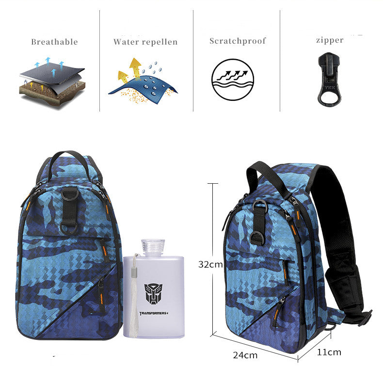 Multi Functional Portable Large Capacity Single Shoulder Fishing Bag - Minihomy