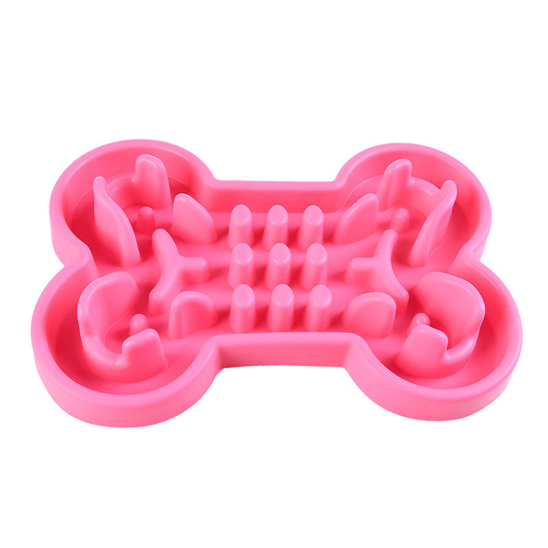 New Pet Supplies Bone Puzzle Stop Eating Dog Bowl - Minihomy