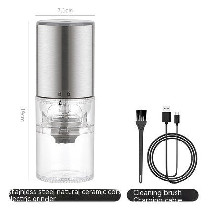 Electric Coffee Grinder - Stainless Steel, Top Quality