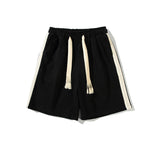Privathinker Mens Wide Woven Rope Shorts