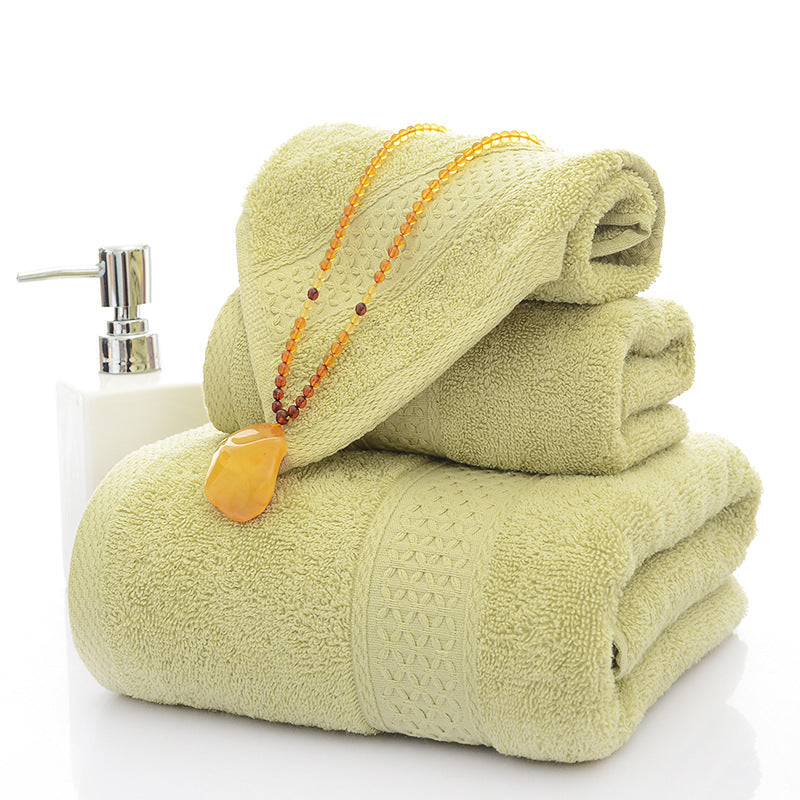 Three-Piece Bath Towel Set: Luxurious Comfort for Your Bathroom