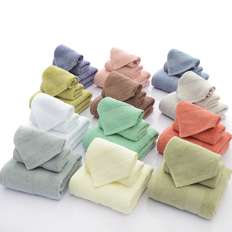 Three-Piece Bath Towel Set: Luxurious Comfort for Your Bathroom