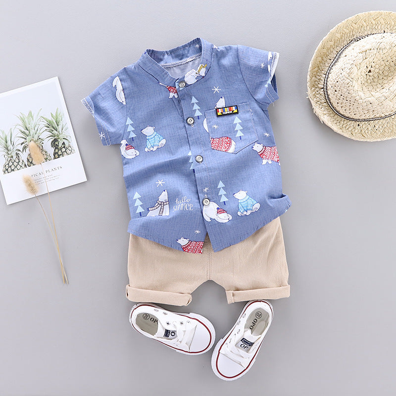 Summer New Boy Baby Infant Children's Clothing