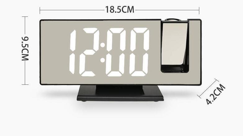 LED Projection Multifunctional Digital Alarm Clock - Minihomy