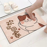 Bathroom Toilet Absorbent Floor Mats Kitchen Floor Mats Bathroom Non Slip Mats