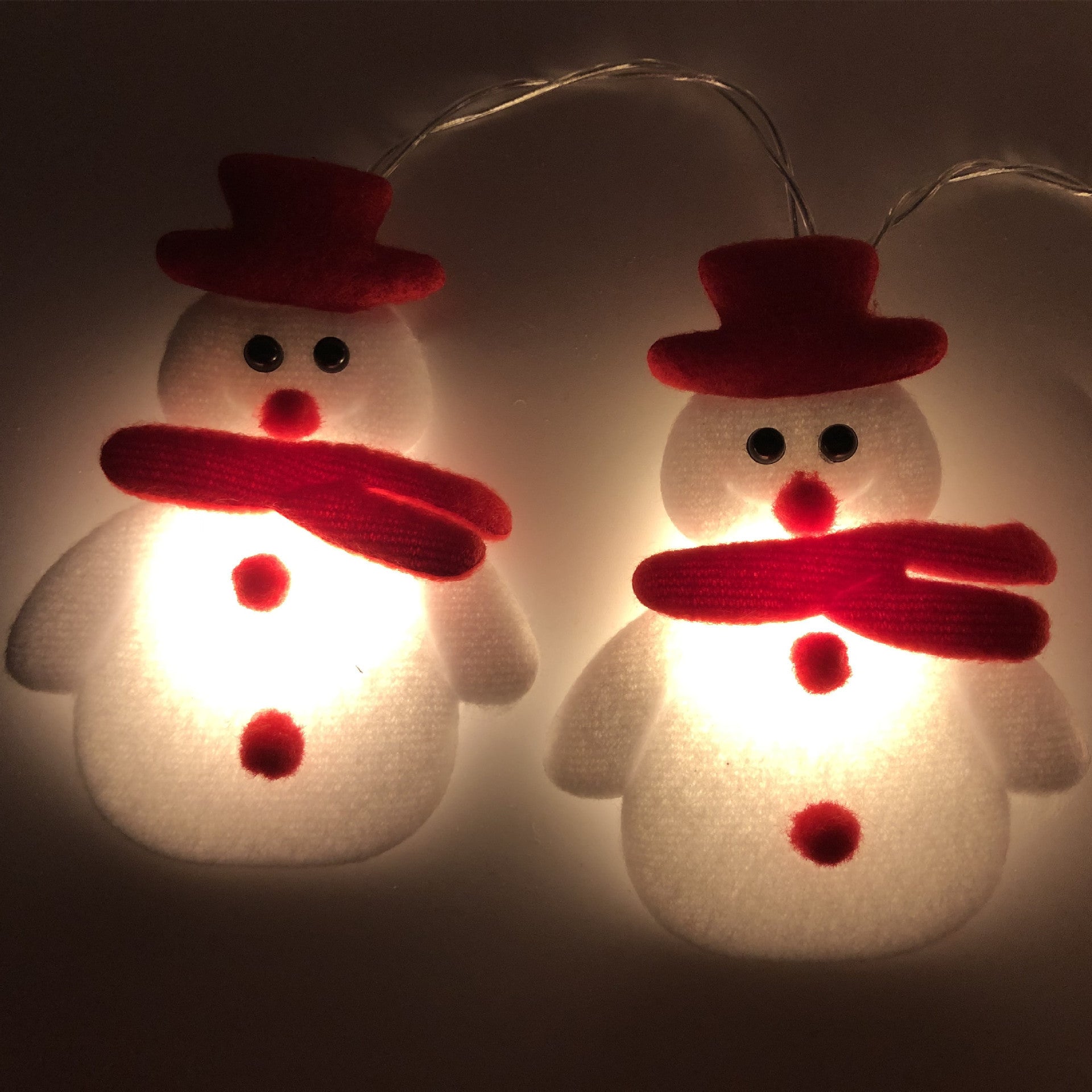 Christmas Snowman LED Light String Elk - Minihomy