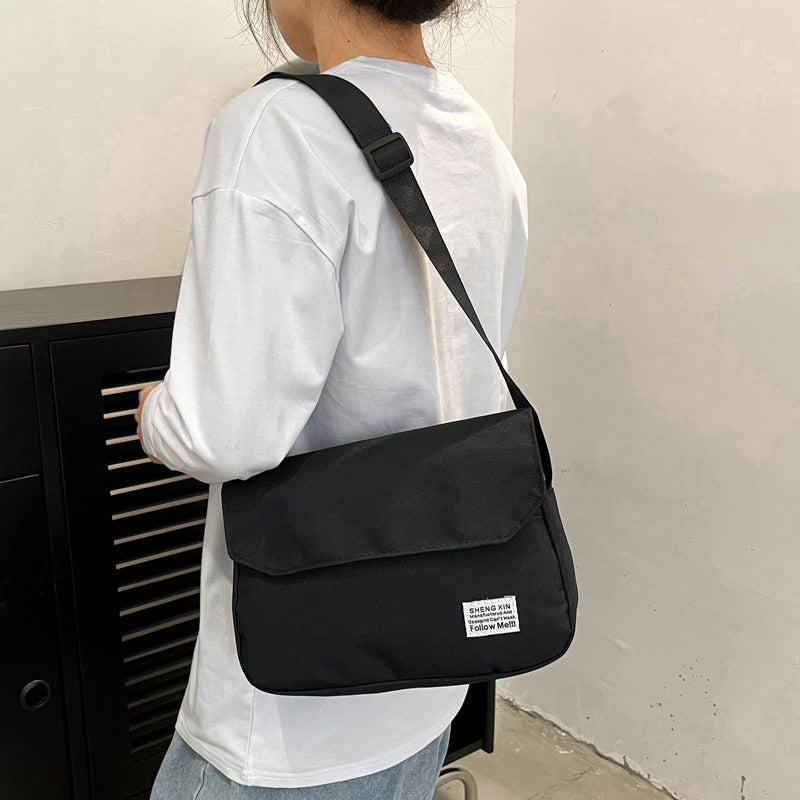 Ins Messenger Bags Women Men Crossbody Shoulder Bag Casual Couple Small Flap Bag - Minihomy