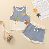 Children's  Summer Cartoon Kids Clothes