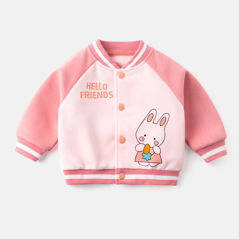 Dudu Home Baby Jackets - Cartoon Casual Style