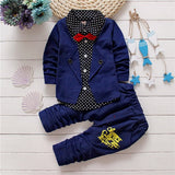 Children's Suit Bow tie Sweater Small Trousers