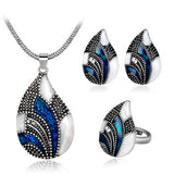 Water Drop Jewelry Set