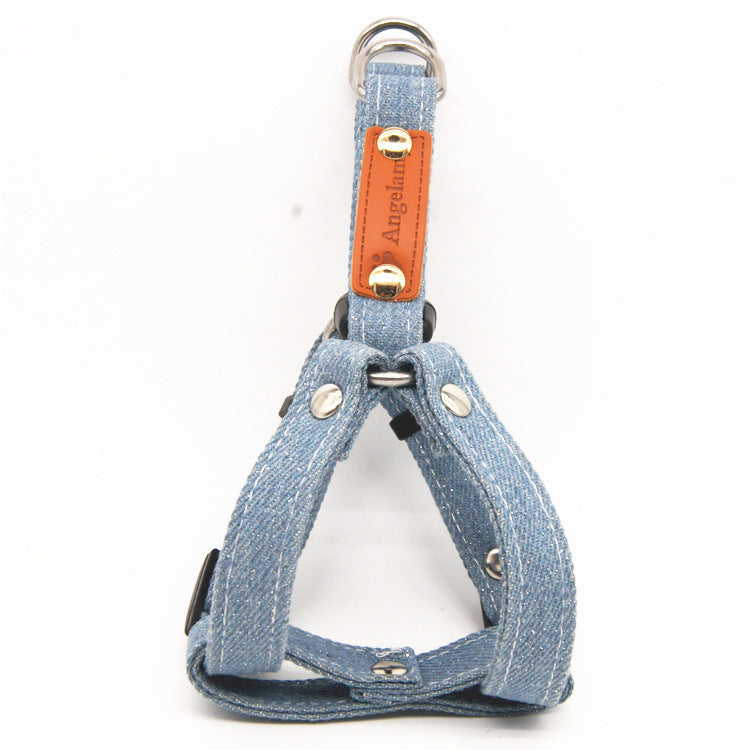 Denim pet Collar - Minihomy