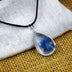 Dried Flower Starry Time Gemstone Necklace - Glass Bead Elegance - Minihomy