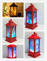 Merry Christmas Snowman & Santa Lights - Home Decor