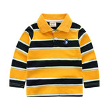 Boys striped long sleeve T-shirt