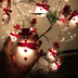 Christmas Snowman LED Light String Elk - Minihomy