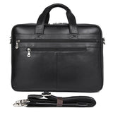 Men's Napa Leather Briefcase - Real Leather Handbag with Comfortable Texture