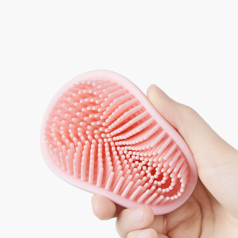 Baby Shower Brush - Silicone Scrubbing Tool for Gentle Dandruff Removal