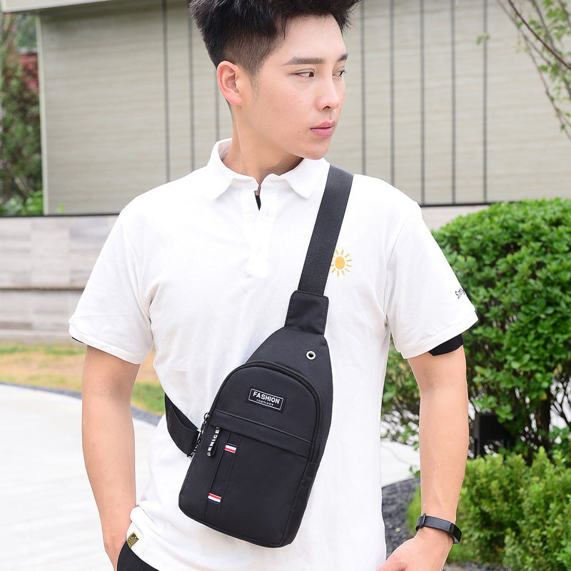 Men's Chest Bag Sports Messenger Crossbody Bag