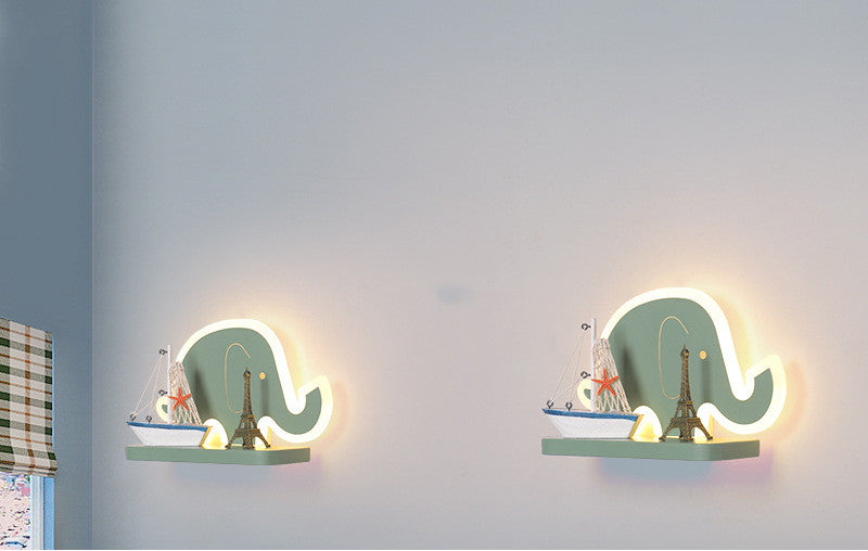 Nordic Minimalist Bedroom Children's Room LED Wall Lamps - Minihomy