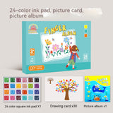 Children's Finger Painting Graffiti Coloring Atlas Toys: Spark Creativity and Fun - Minihomy