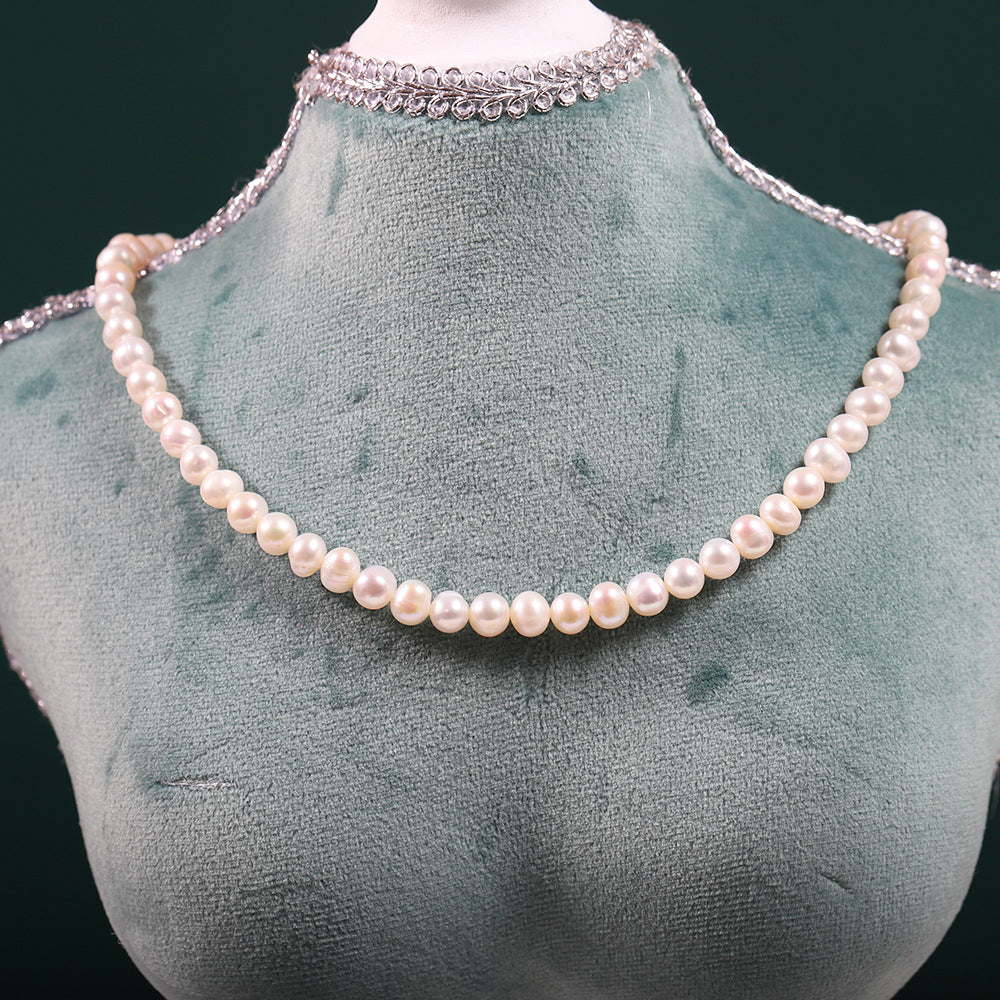 Natural pearl necklace - Minihomy