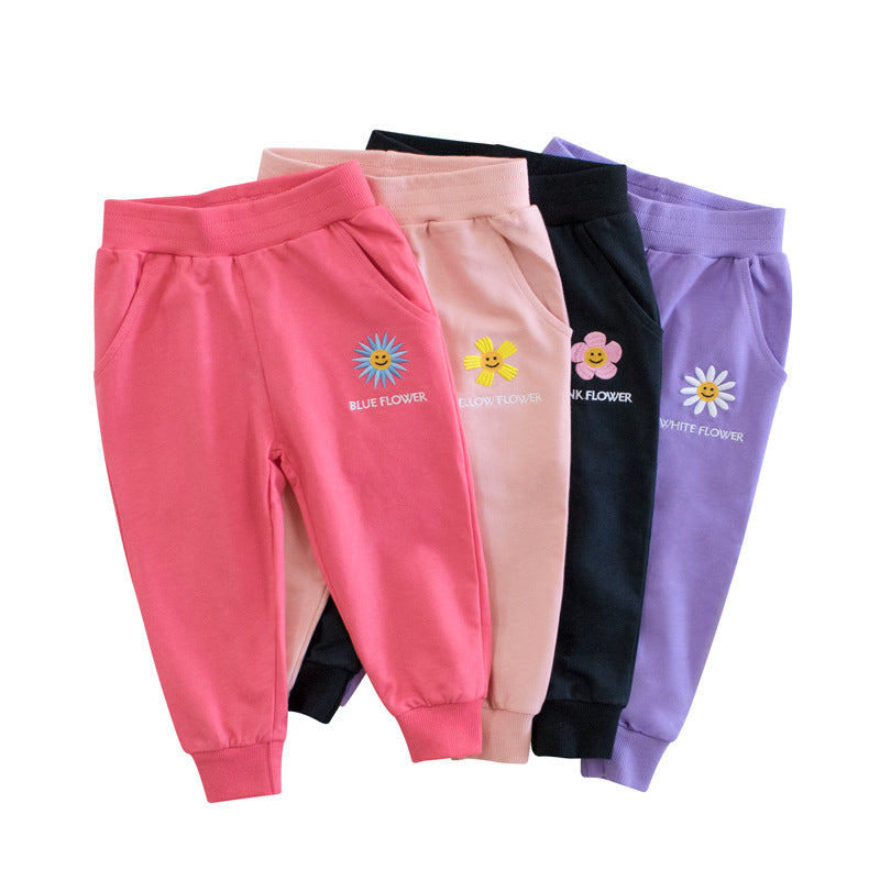 Children's Outer Wear Thin Western-Style Sports Pants For Kids
