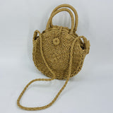 Ins Style Shell Retro Large Capacity Women's Straw Bag