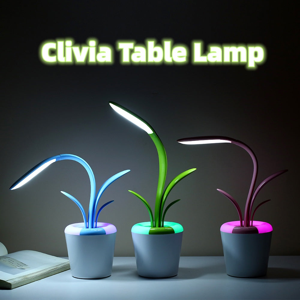 USB Desk Lamp with Eye Protection LED - Modern Table Light for Home & Office