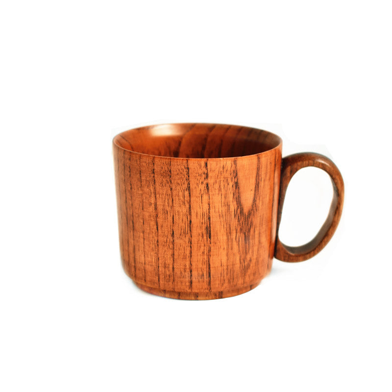 Beech Wood Jujube Wood Coffee Cup Three-piece Tea - Minihomy