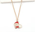 Christmas Necklace Cute Cartoon Santa Claus Snowman Elk Pendant Necklace - Minihomy