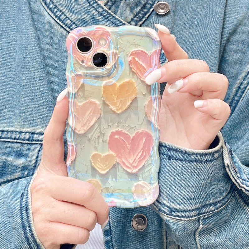 Advanced Oil Painting Love Phone Case - Minihomy