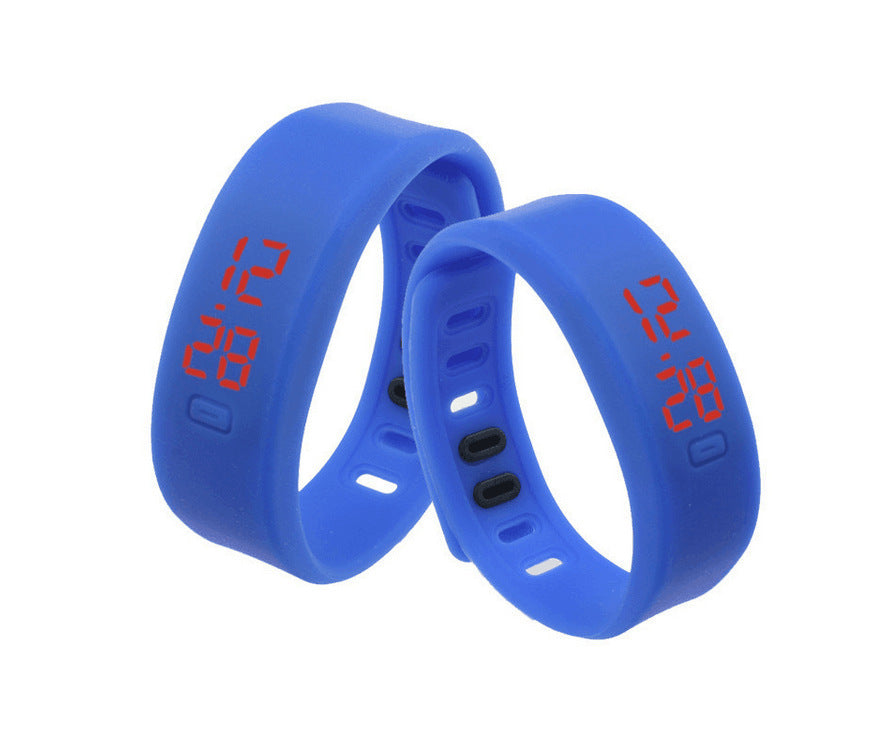 Red LED Silicone Wristband - Fashionable Party Bracelet