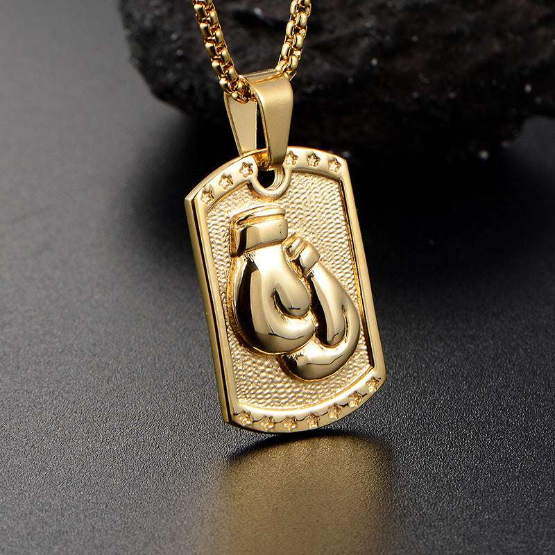 Boxing Gloves Necklace Pendant - Minihomy