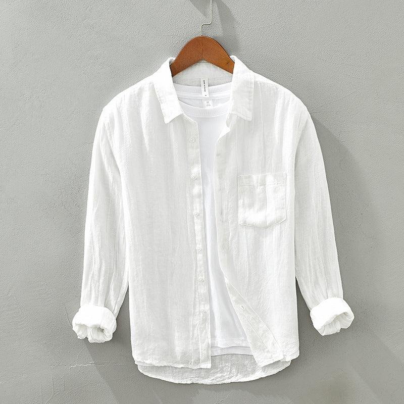 Linen Long Sleeved Shirt For Men: Stay Stylish and Comfortable