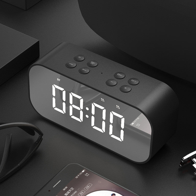 Music Alarm Clock Speaker - Multi-Function Electronic Clock for Creative Students - Minihomy