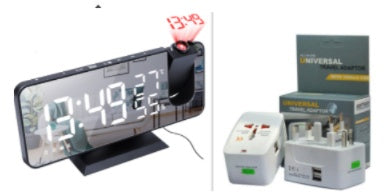 Multifunctional Radio Projection Alarm Clock - Minihomy