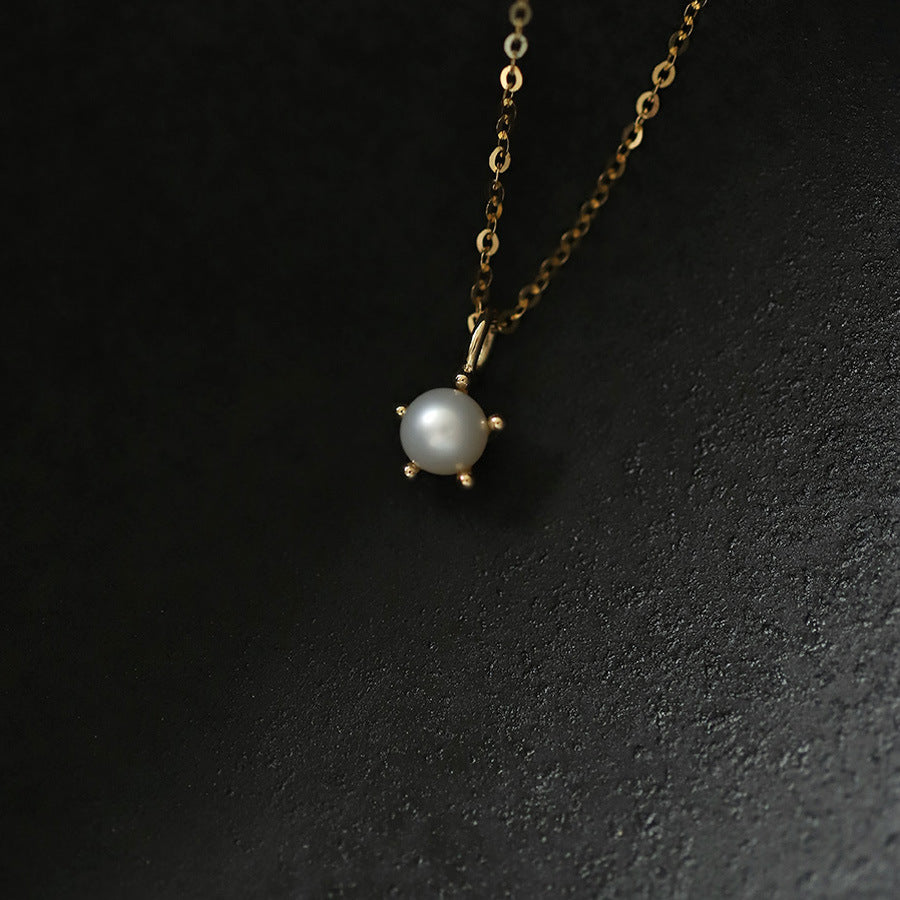 S925 Sterling Silver Pearl Necklace: Elegant Luxury for Every Occasion