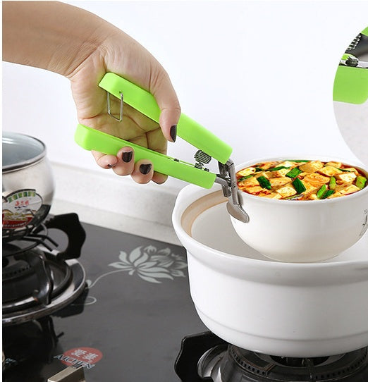 Two-piece kitchen anti-scalding clip